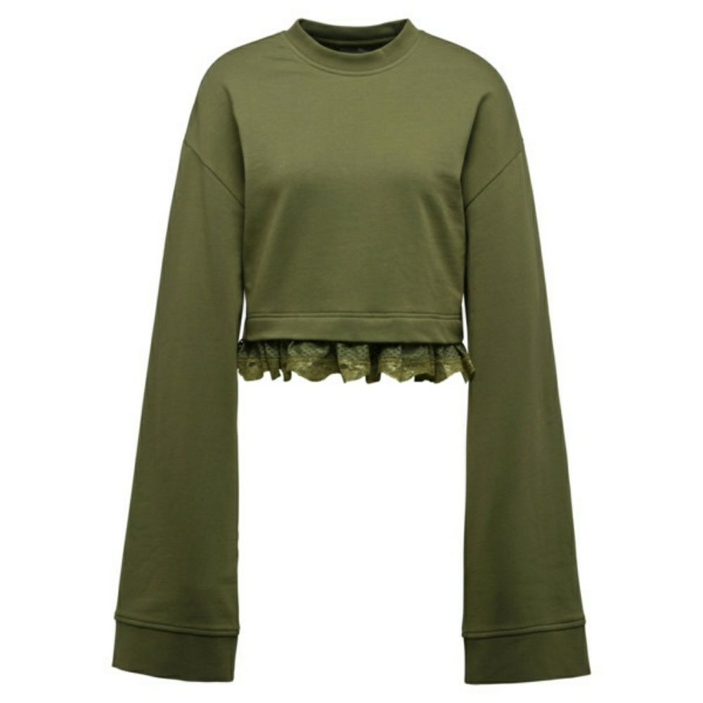 FENTY Olive Branch Cropped Sweater - Picture 4 of 6